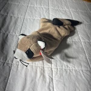 Ty Beanie Babies Ringo the‎ Raccoon Plush 1995